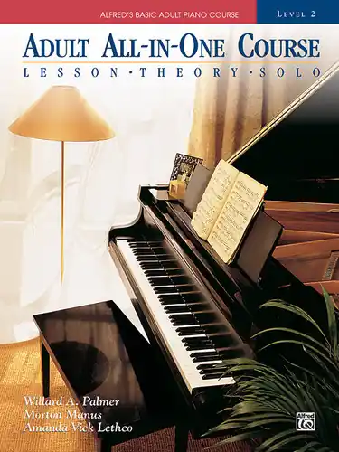 Genuine 00-14540 Basic Adult All-in-One Piano Course Book 3 : Alfred's