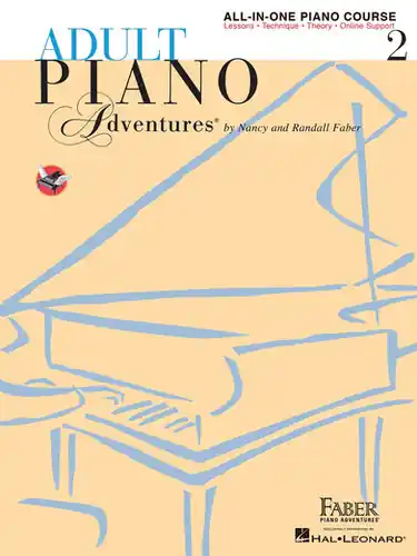 HL00420246 Faber Adult Piano Adventures - All In One Piano Course Book 2 Top Pick