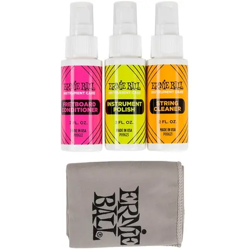 Super Sale P04225 Instrument Care Kit With Cloth : Ernie Ball