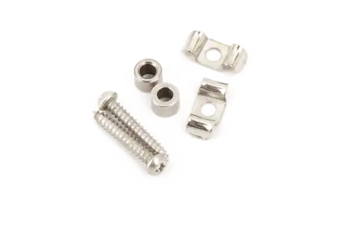 Holiday Sale 099-4910-000Vintage-Style Stratocaster� String Guides (2) (Chrome) : Fender