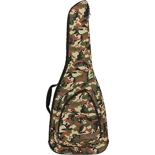 Hot Picks FE920-CAMO Camouflage Electric Guitar Gig Bag Woodland Camouflage : Fender