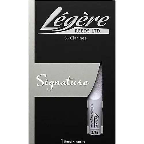 BBSS3.25 Signature Series Bb Clarinet Reed Strength 3.25 : Legere Professional Grade