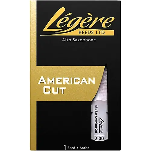 ASA2.00 Reeds Alto Saxophone American Cut Reed 2 : Legere Free Delivery