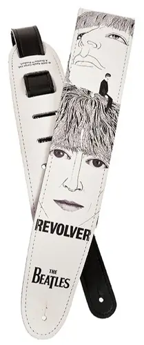 25LB04 The Beatles "Revolver" Guitar Strap : D'Addario Best Choice