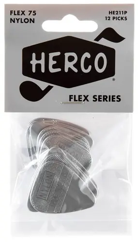 Top Rated HE211P-PACK Flex 75 Nylon Flat Pick Pack : Herco