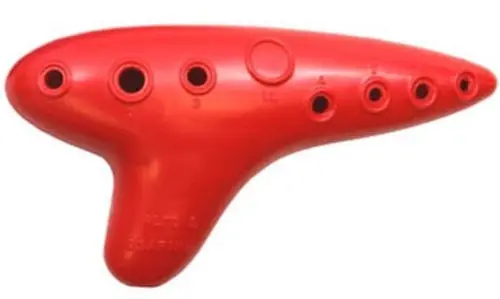 Deal FN152 Red Plastic Ocarina : First Note