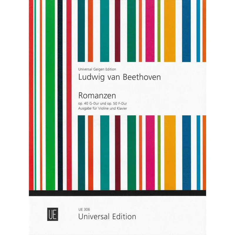 Beethoven — Romances, Op. 40 & 50 for Violin and Piano Exclusive