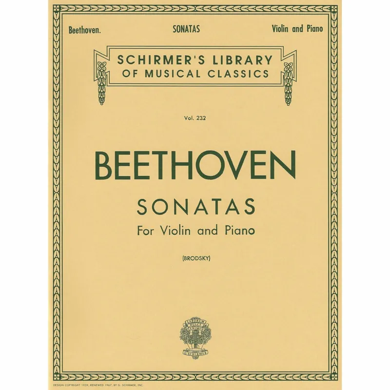 Beethoven — Sonatas for Violin and Piano Direct From Manufacturer