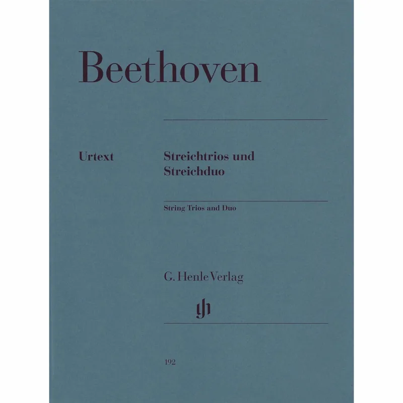 Beethoven — String Trios and Duo Popular