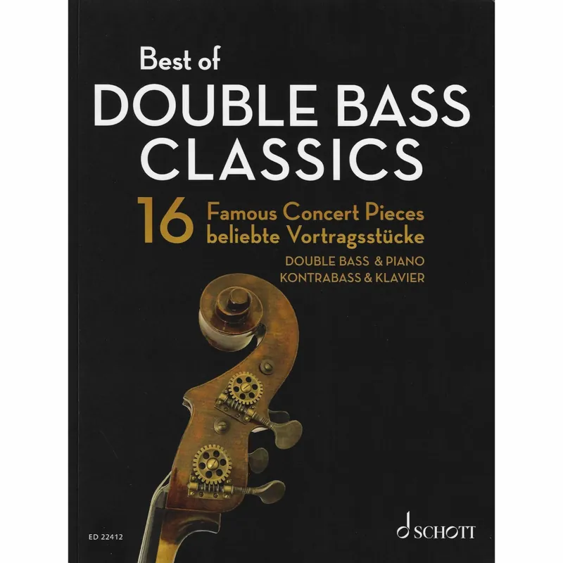 Best of Double Bass Classics: 16 Famous Concert Pieces for Bass and Piano Handmade