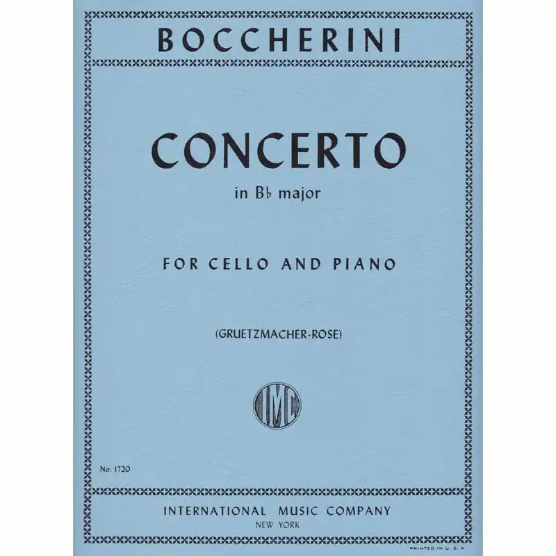 Boccherini — Concerto in B-Flat Major for Cello and Piano Hot Picks