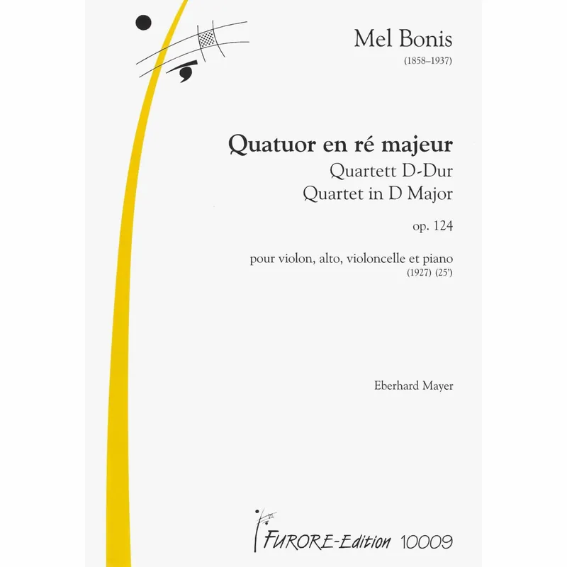 Express Delivery Bonis — Piano Quartet in D Major