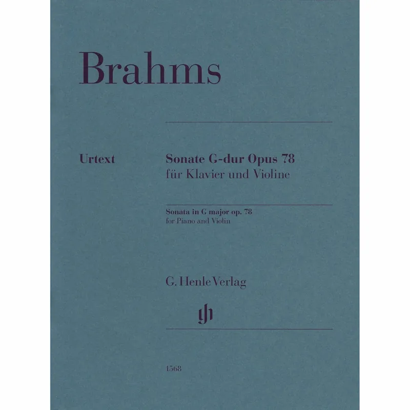 Brahms — Sonata in G Major, Op. 78 for Violin and Piano Price Cut