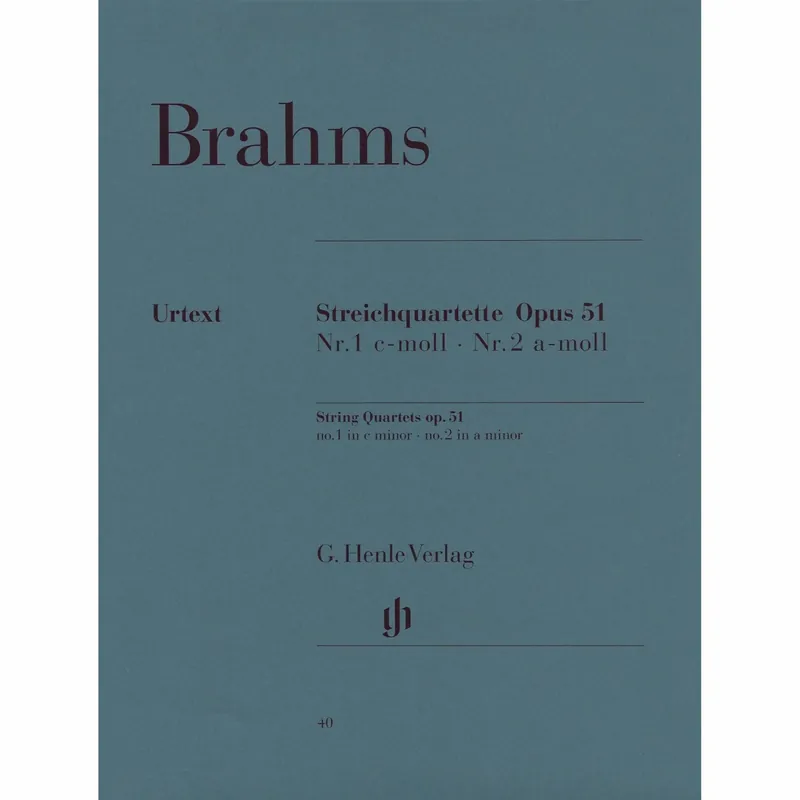 Brahms — String Quartets, Op. 51 New Release