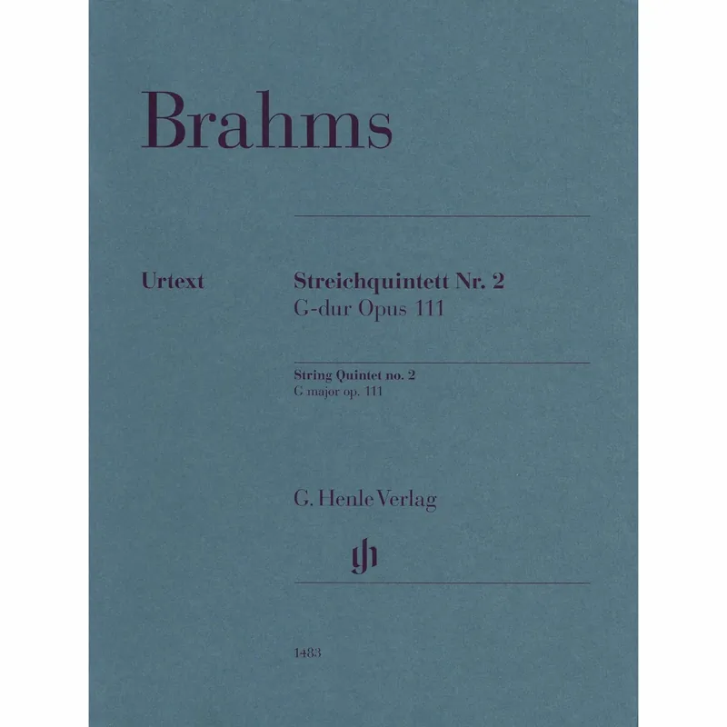 Luxury Brahms — String Quintet No. 2 in G Major, Op. 111
