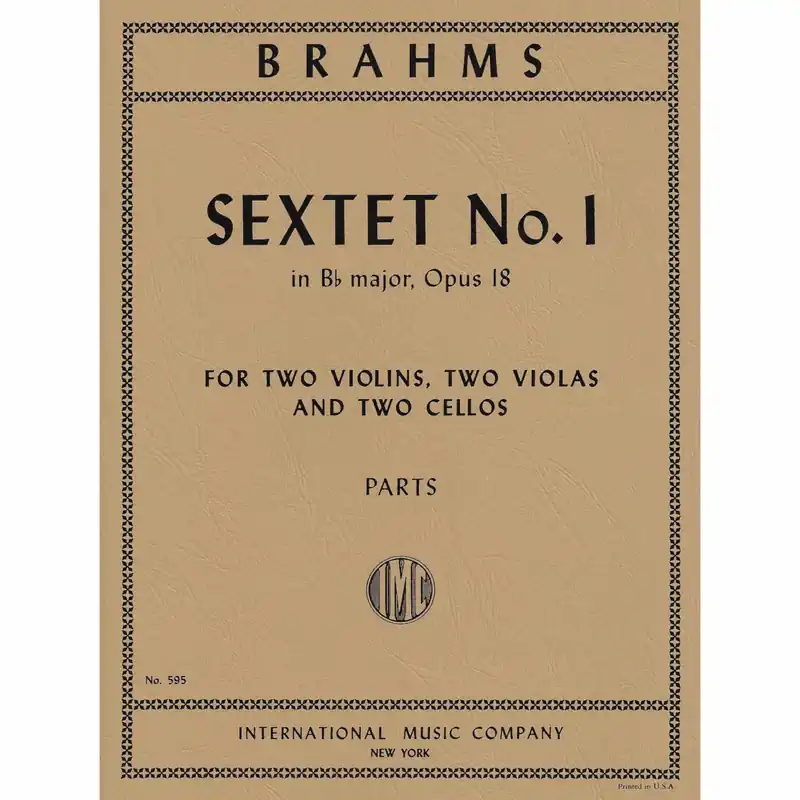 Brahms — String Sextet No. 1 in B-flat Major, Op. 18 Editor’s Pick