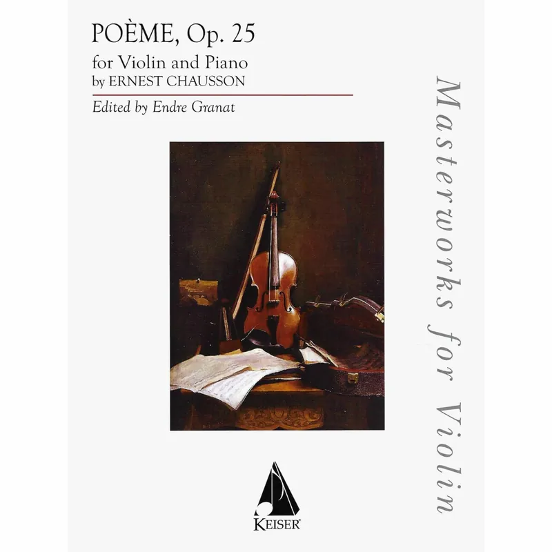 Chausson — Poeme, Op. 25 for Violin and Piano Same Day Shipping