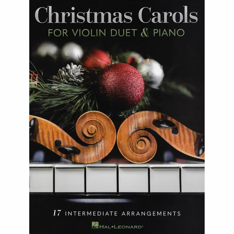 Christmas Carols for Two Violins and Piano Handmade