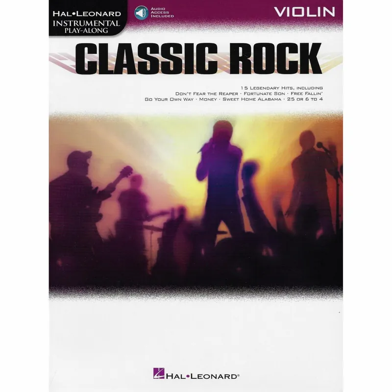 Free Delivery Classic Rock for Violin, Viola, or Cello