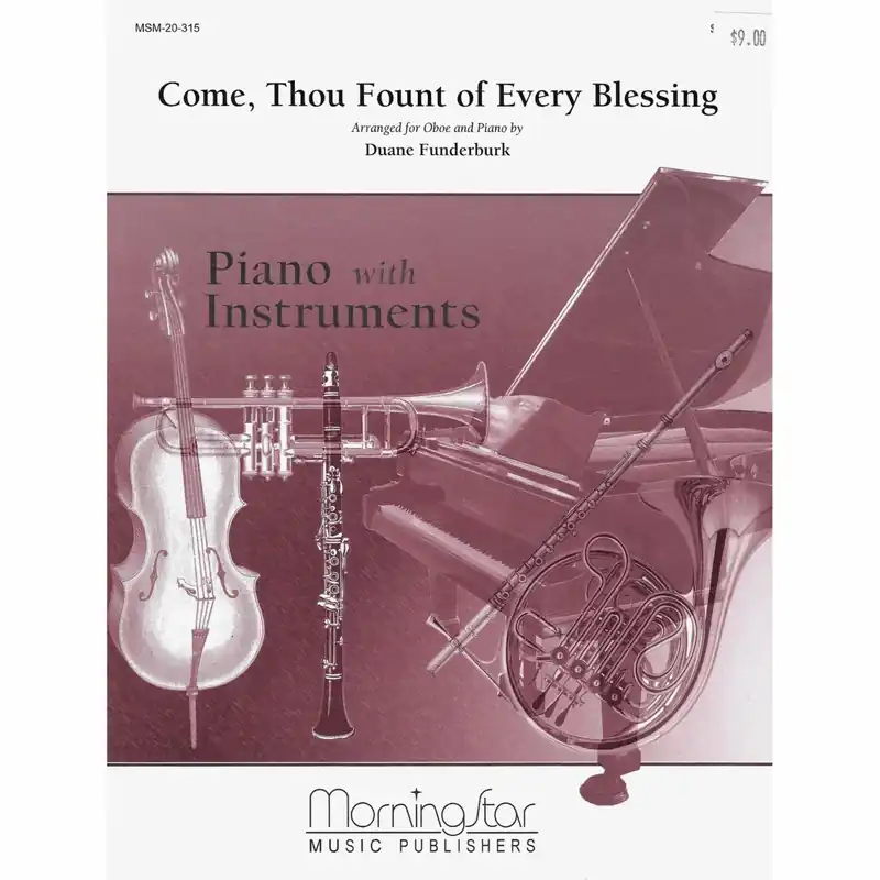 Cheap Come, Thou Fount of Every Blessing for Violin and Piano