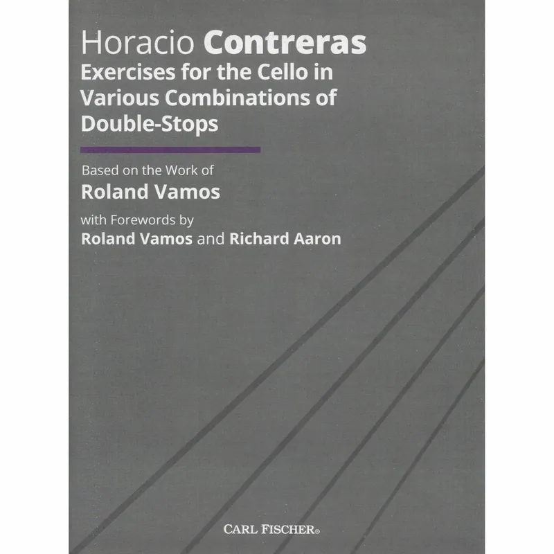 Contreras — Exercises for the Cello in Various Combinations of Double-Stops for Cello Flash Sale