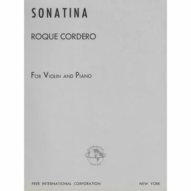 Price Cut Cordero — Sonatina for Violin and Piano