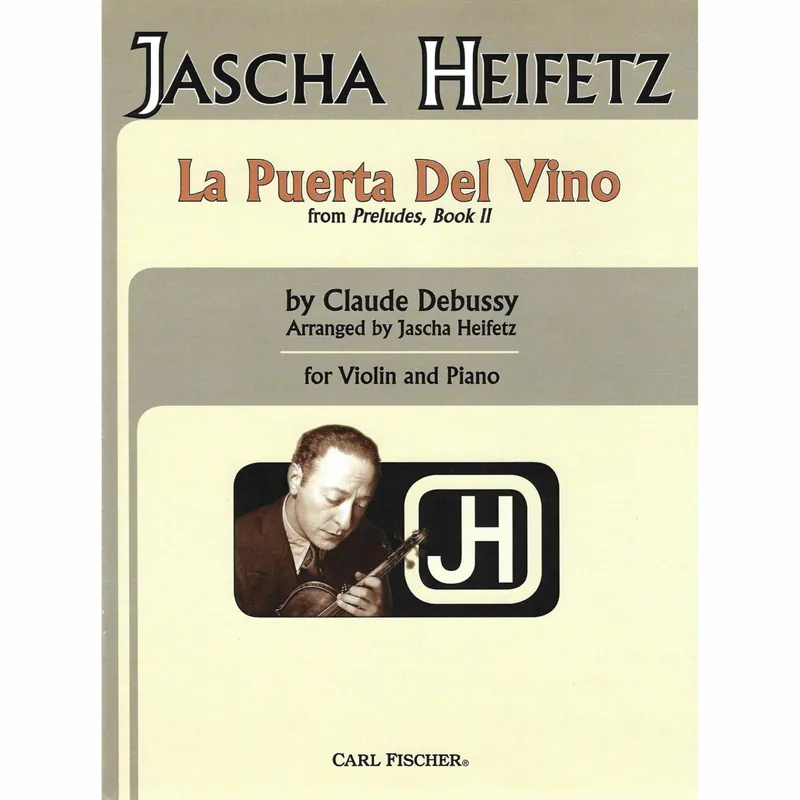 Debussy — La Puerta Del Vino, from Preludes, Book II for Violin and Piano Shop Now