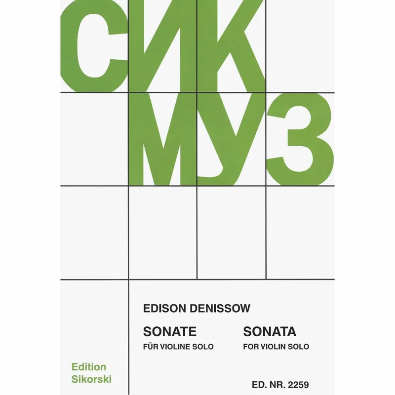 Denisov — Sonata for Solo Violin Secure Checkout
