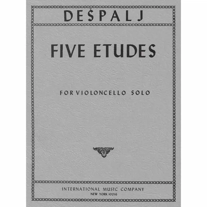 Fan Favorite Despalj — Five Etudes for Cello