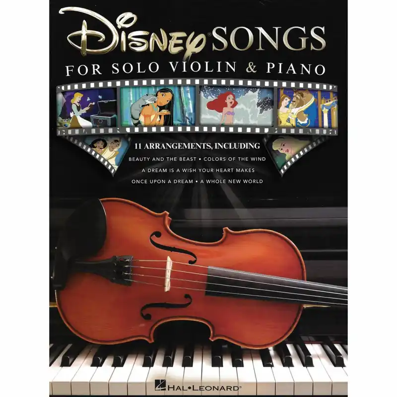 Disney Songs for Solo Violin and Piano One Day Deal