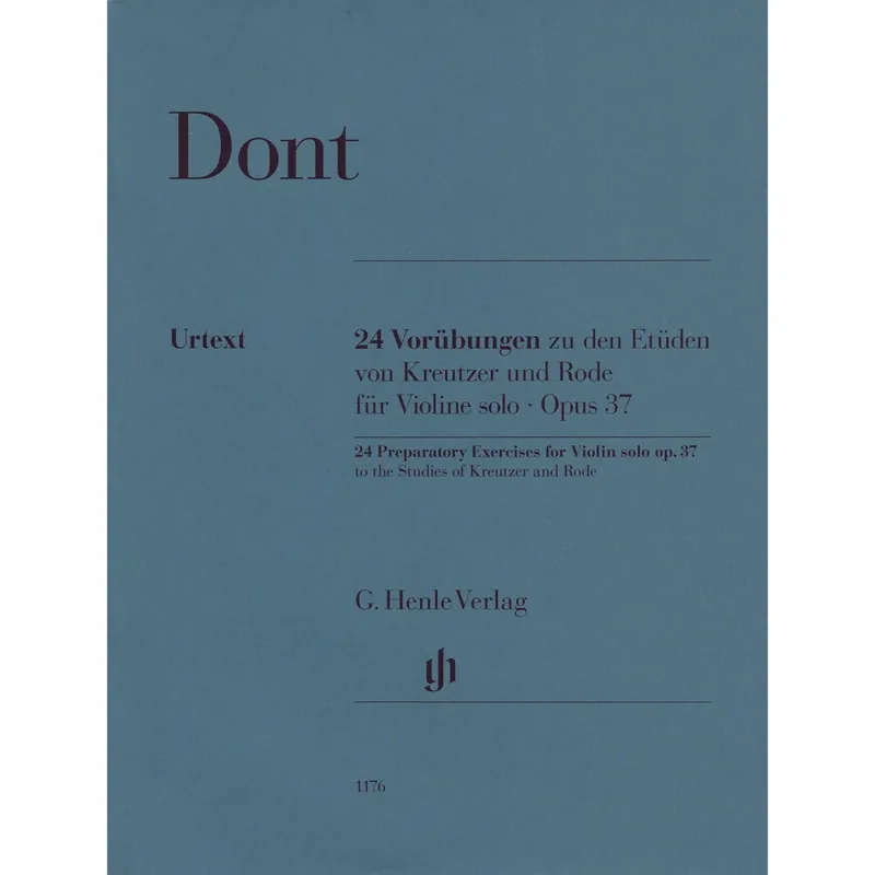 Dont — 24 Preparatory Exercises, Op. 37 for Violin Last Chance