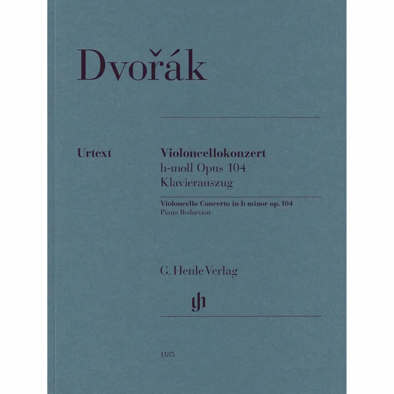 Dvorak — Concerto in B Minor, Op. 104 for Cello and Piano Big Sale