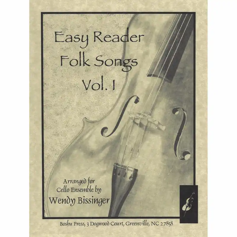 Easy Reader Folk Songs, Vols. I-II for Cello Ensemble Place Order