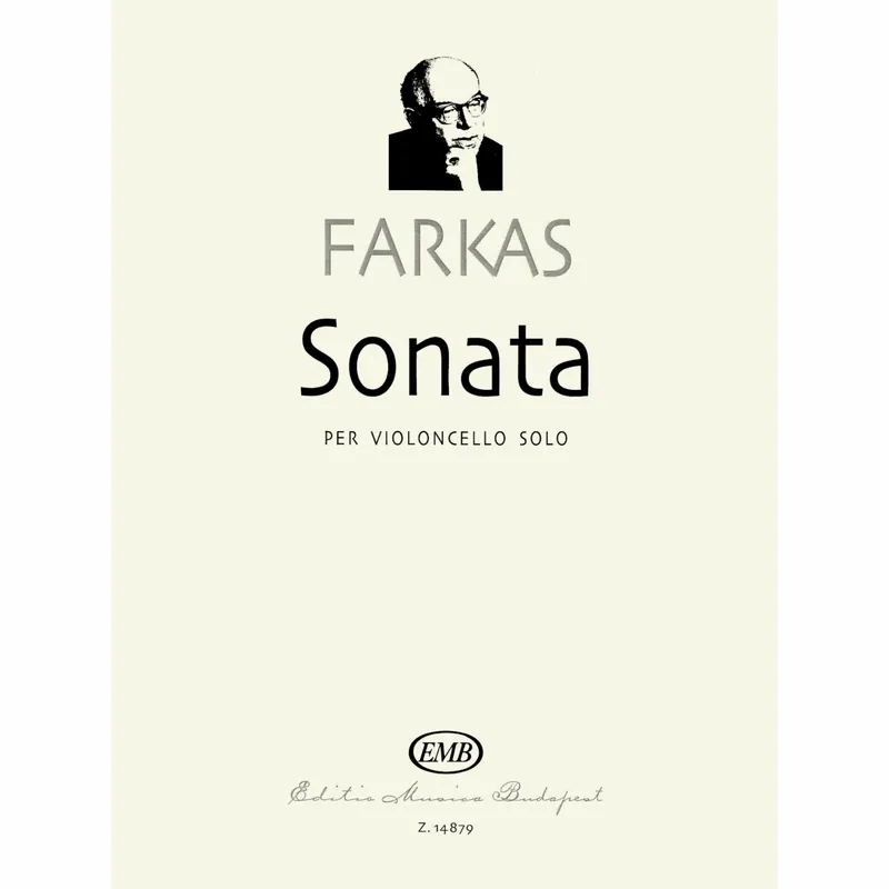 Farkas — Sonata for Solo Cello Bulk Order