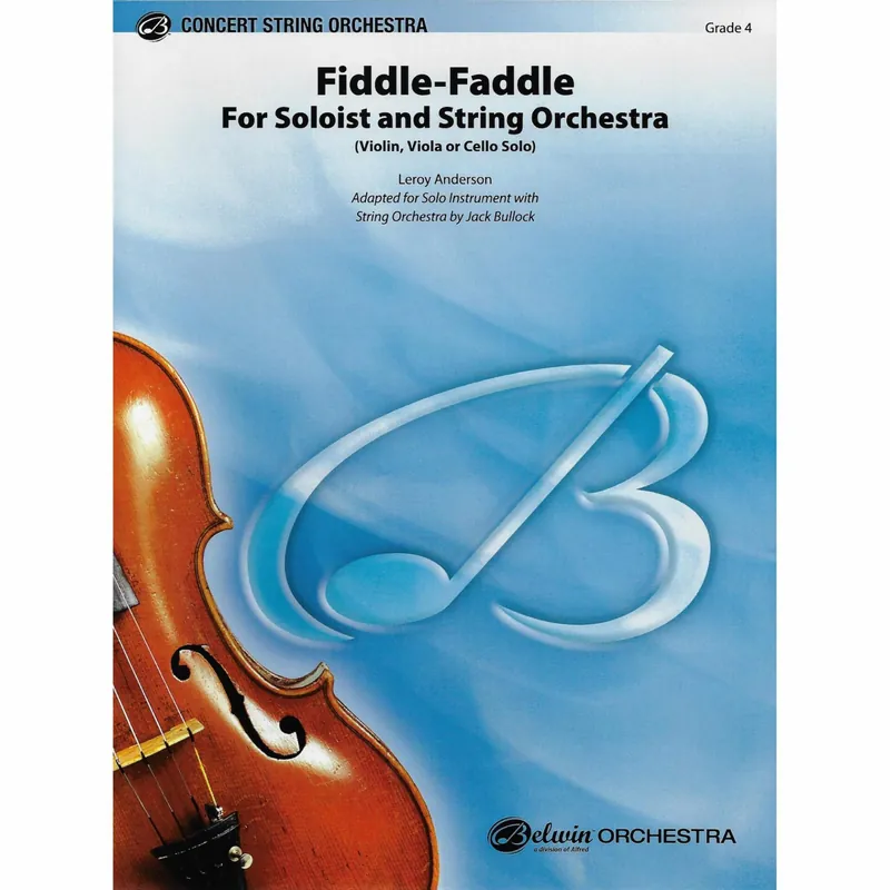 Fiddle-Faddle for Soloist and String Orchestra Clearance