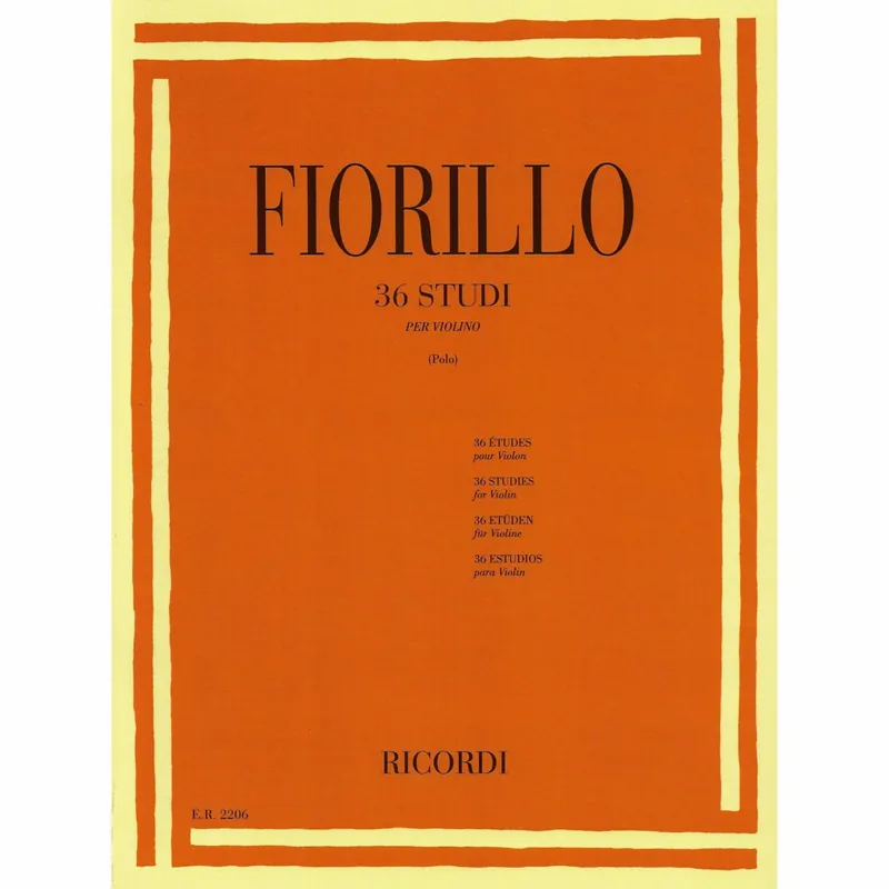 Markdown Fiorillo — 36 Studies for Violin