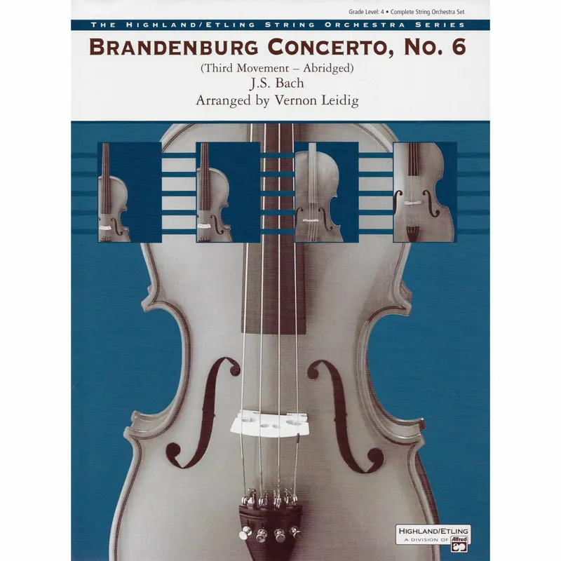 In Demand First Movement from Brandenburg Concerto No. 6 for String Orchestra