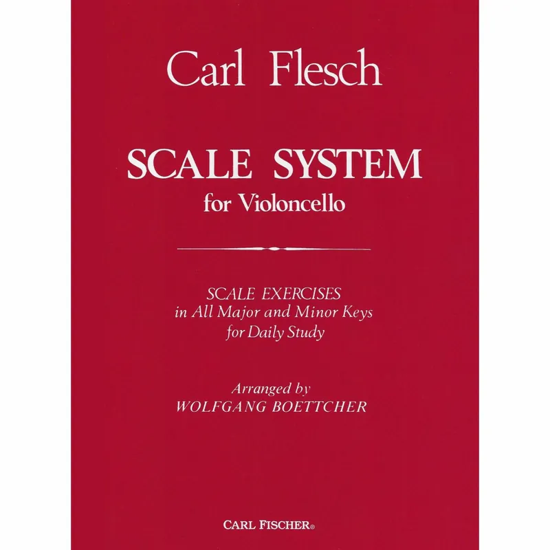 Flesch — Scale System for Cello Worldwide Shipping