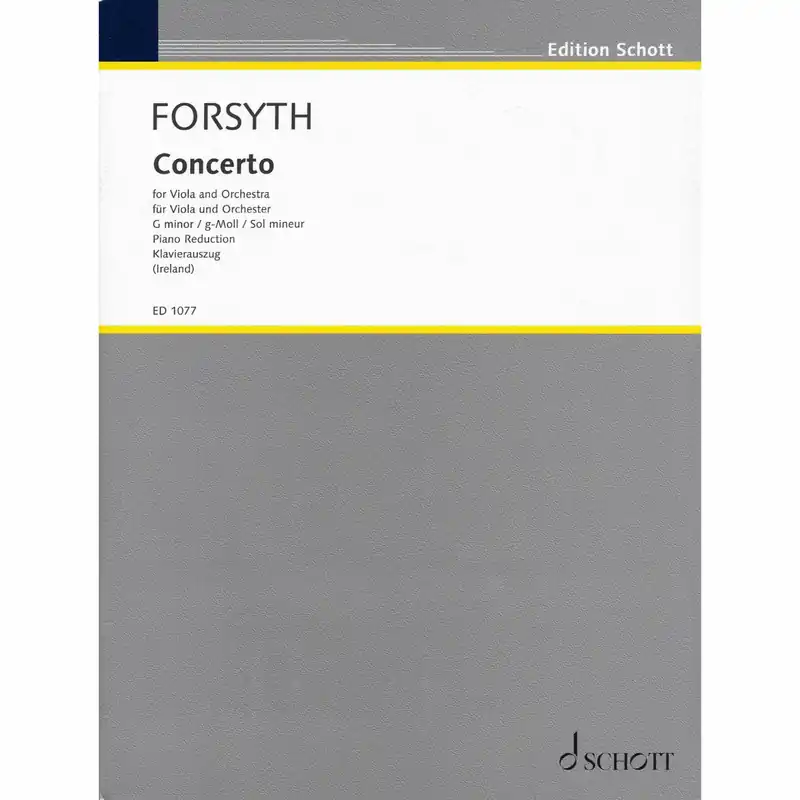 Forsyth — Concerto in G Minor for Viola and Piano Popular