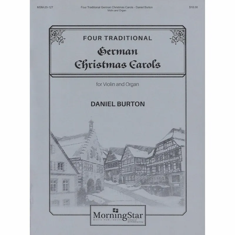 Four Traditional German Christmas Carols for Violin and Organ Low Price