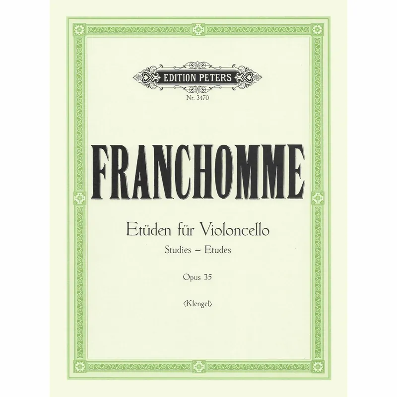 Franchomme — 12 Studies, Op. 35 for Cello One Day Deal