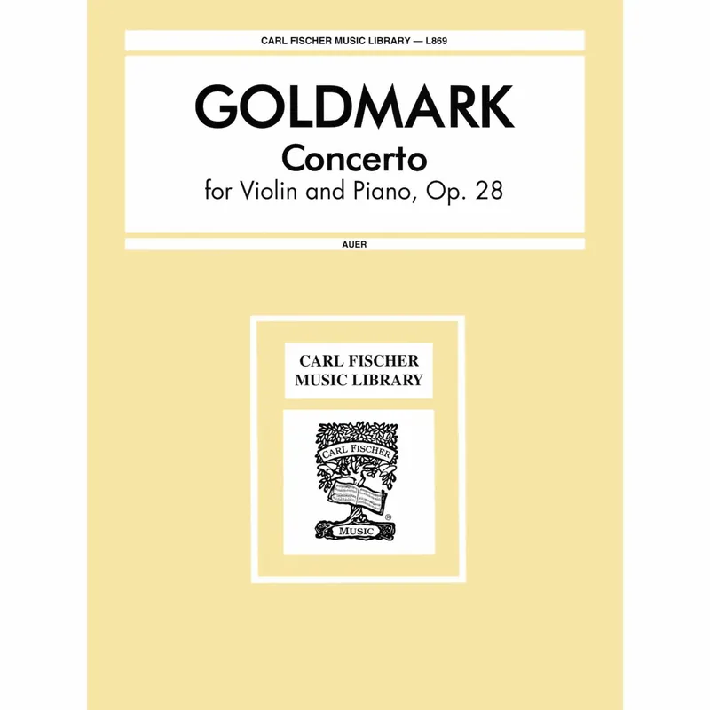 Goldmark — Concerto, Op. 28 for Violin and Piano Hot Picks