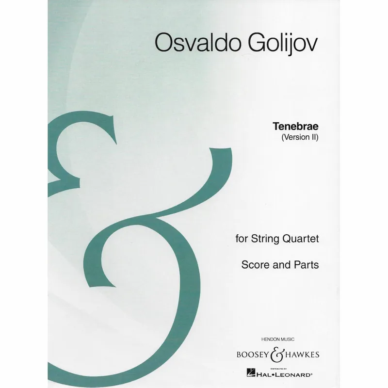 Golijov — Tenebrae for String Quartet Discount