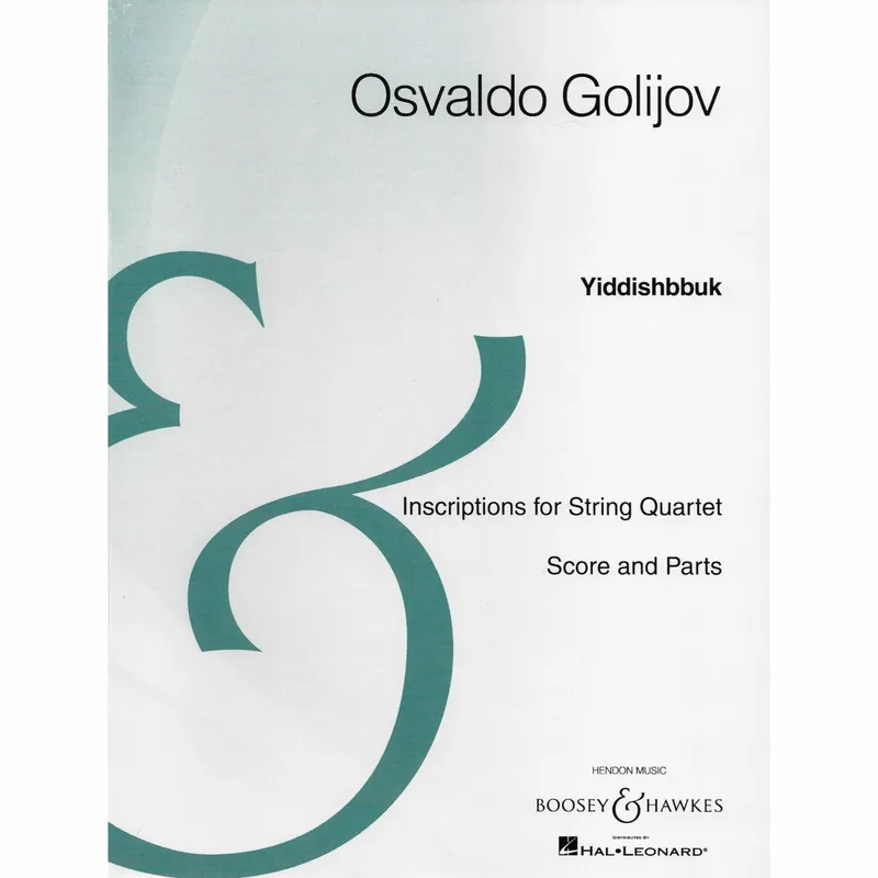 Golijov — Yiddishbbuk for String Quartet Special Offer