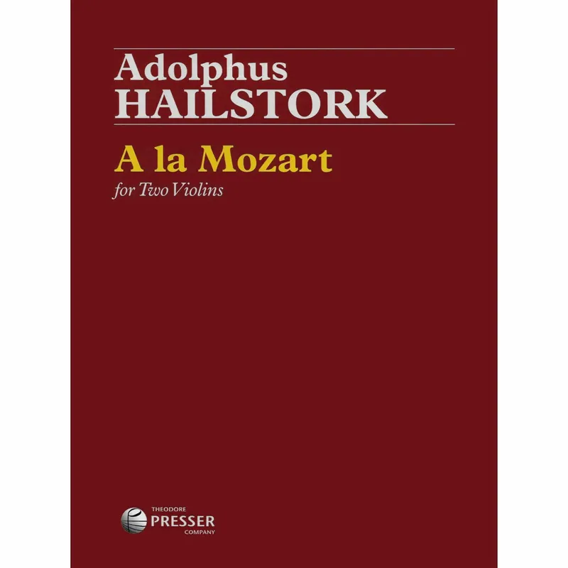 Final Sale Hailstork — A la Mozart for Two Violins