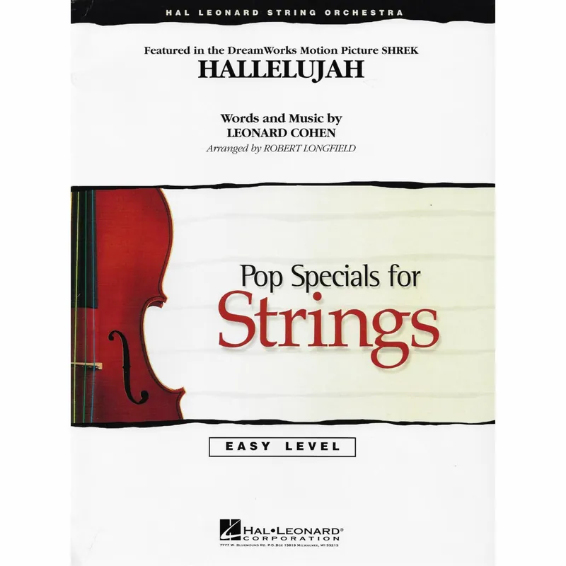 Hallelujah for String Orchestra Sale