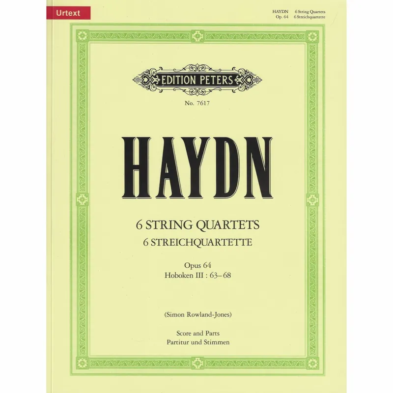 Haydn — 6 String Quartets, Op. 64 New Arrival