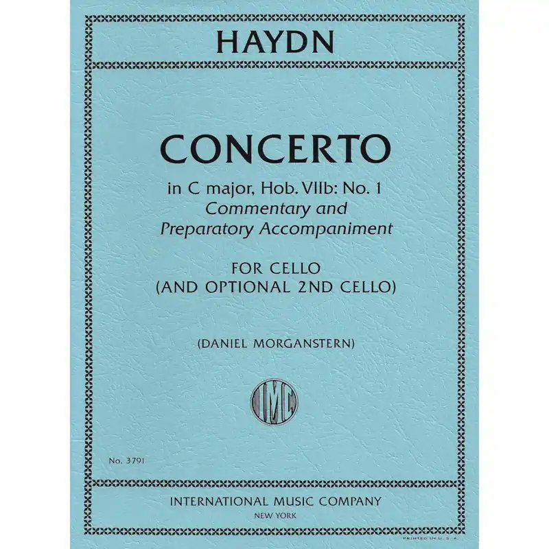 Direct From Manufacturer Haydn — Concerto in C Major, Hob. VIIb: No. 1 for Two Cellos