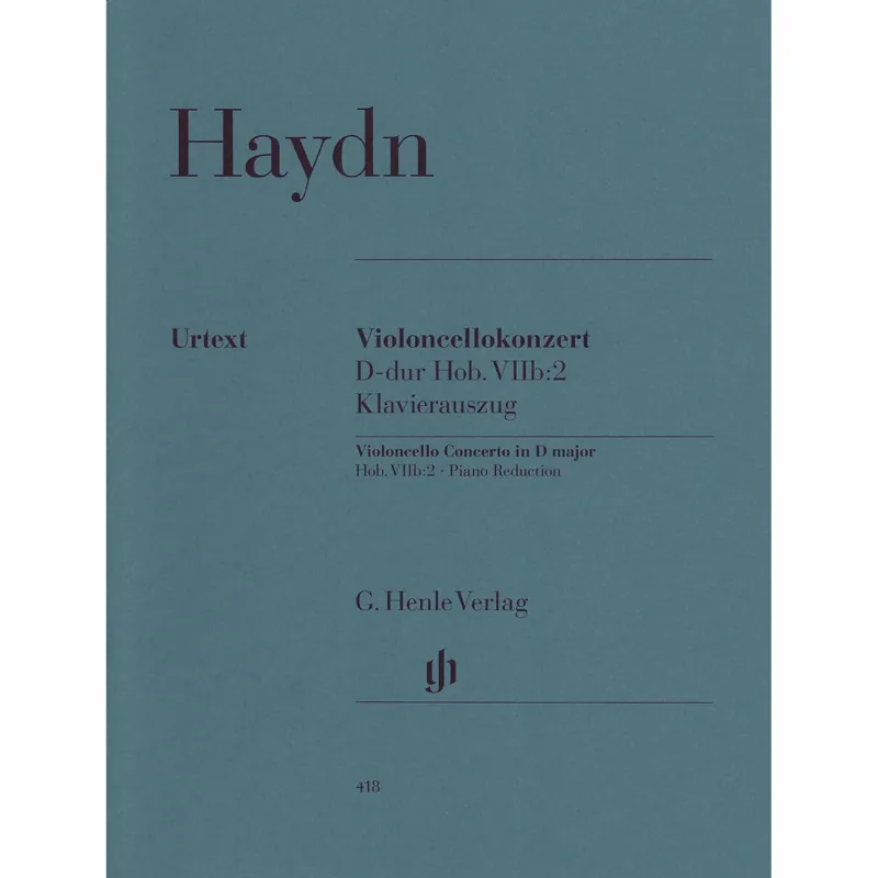 Haydn — Concerto in D Major, Hob. VIIb:2 for Cello and Piano High Quality