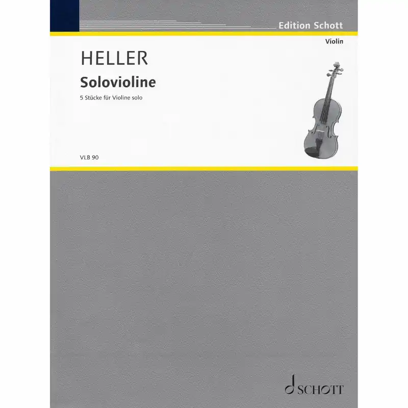 Heller – Solovioline: Five Pieces for Solo Violin Popular
